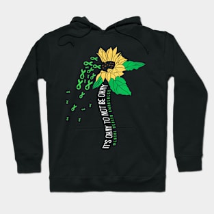 Its Ok Not To Be Ok Mental Health Awareness Ribbon Hoodie